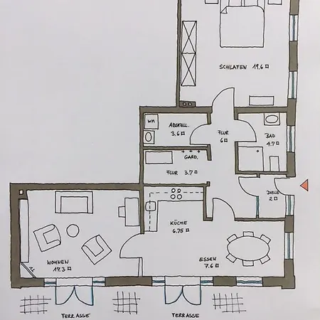 Appartement Waldmuehle Schleswig