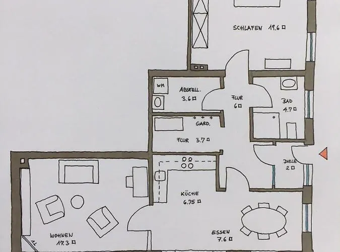 Apartamento Waldmuehle Schleswig
